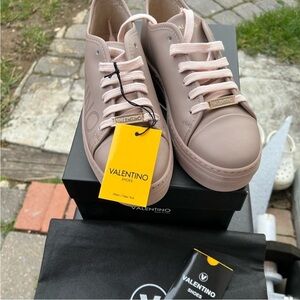 Valentino Women's Blush Pink Sneakers
